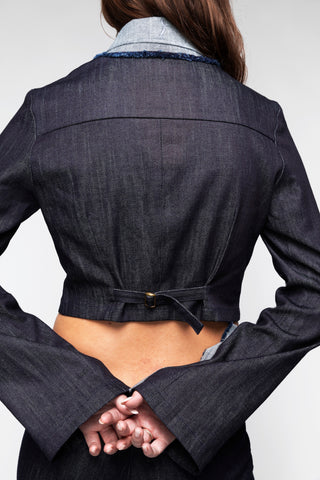 Emory Denim Jacket Back Bone Society.