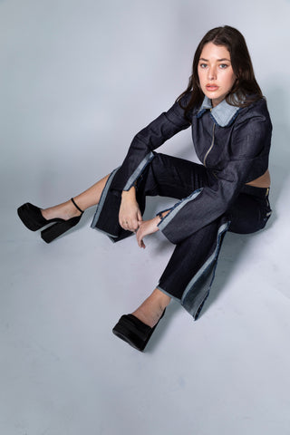 Emory Denim Jacket Back Bone Society.