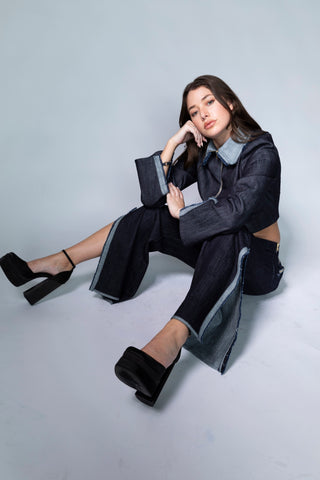 Emory Denim Jacket Back Bone Society.