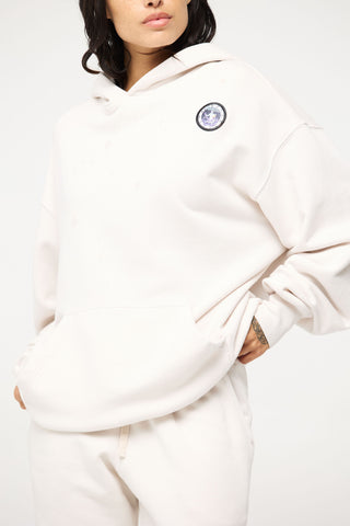 Baggy Hoodie in Aquarius Back Bone Society.