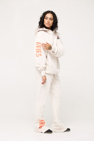Baggy Hoodie in Aries Back Bone Society.
