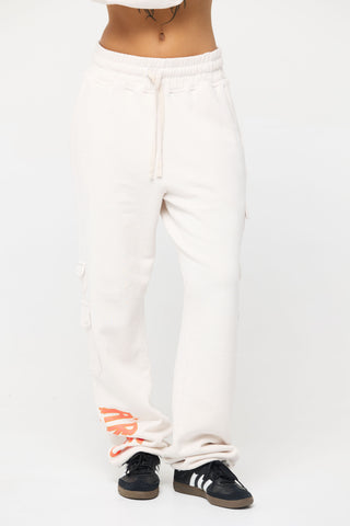 Cargo Sweatpants in Aries Back Bone Society.