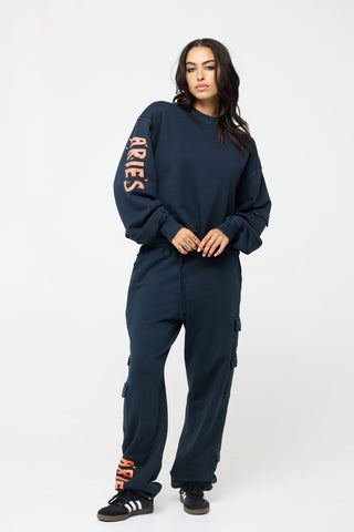 Cargo Sweatpants in Aries Back Bone Society.
