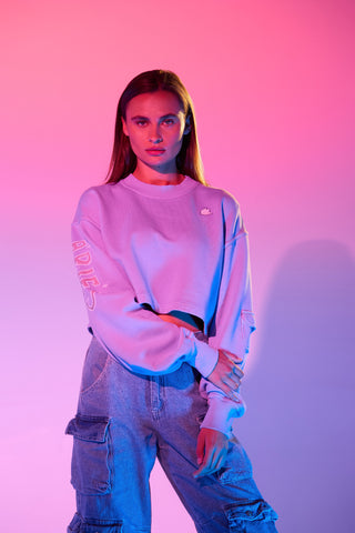 Cropped Pullover in Aries Back Bone Society.