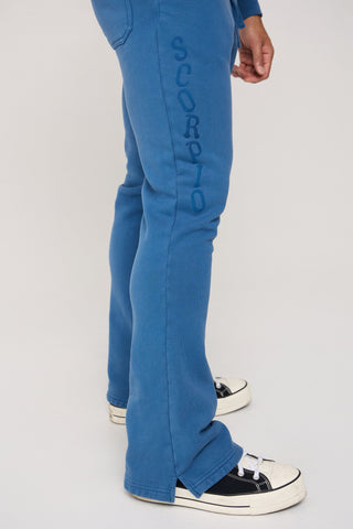 Celestial Scorpio Flared Sweatpants