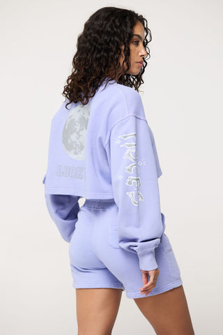 Cropped Pullover in Pisces Back Bone Society.
