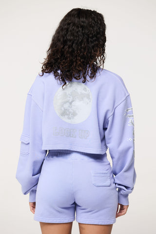 Cropped Pullover in Pisces Back Bone Society.