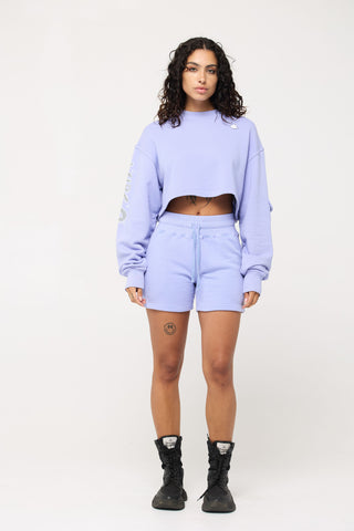 Cropped Pullover in Virgo Back Bone Society.