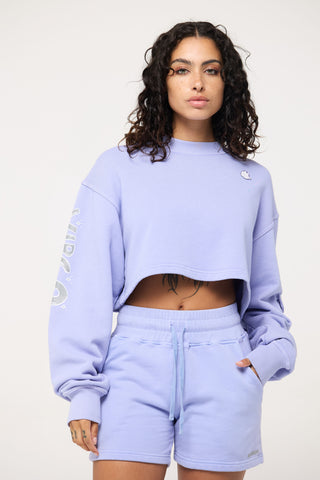 Cropped Pullover in Virgo Back Bone Society.