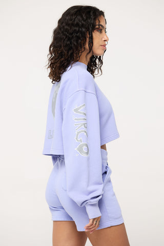 Cropped Pullover in Virgo Back Bone Society.