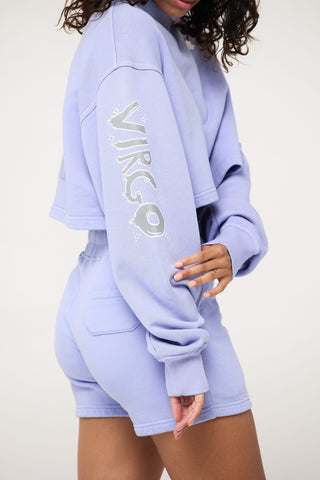 Cropped Pullover in Virgo Back Bone Society.