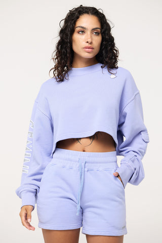 Cropped Pullover in Gemini Back Bone Society.