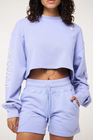 Cropped Pullover in Gemini Back Bone Society.