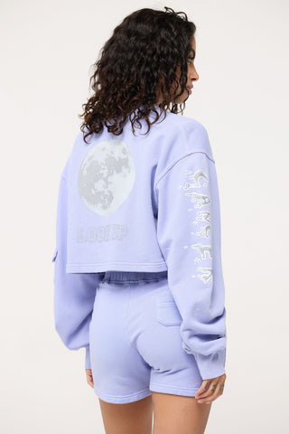 Cropped Pullover in Cancer Back Bone Society.