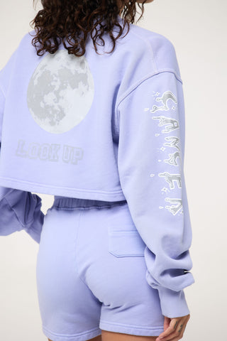 Cropped Pullover in Cancer Back Bone Society.