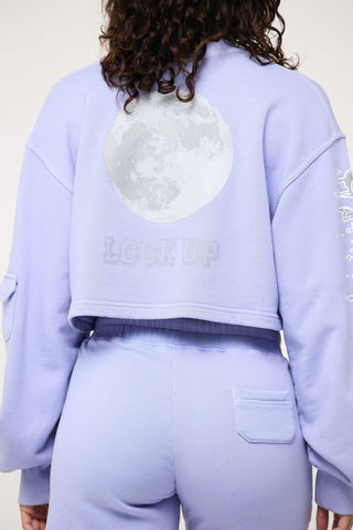 Cropped Pullover in Cancer Back Bone Society.