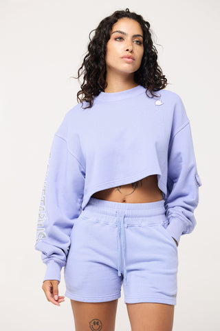 Cropped Pullover in Sagittarius Back Bone Society.