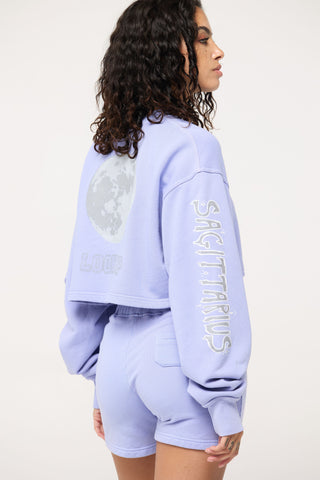 Cropped Pullover in Sagittarius Back Bone Society.