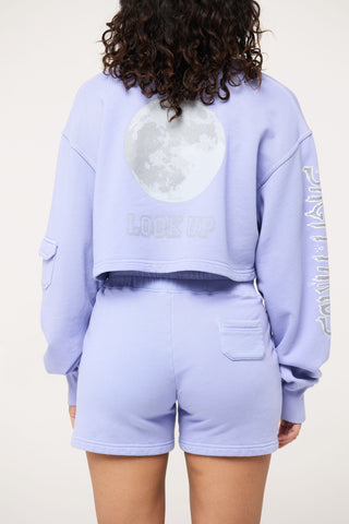 Cropped Pullover in Sagittarius Back Bone Society.
