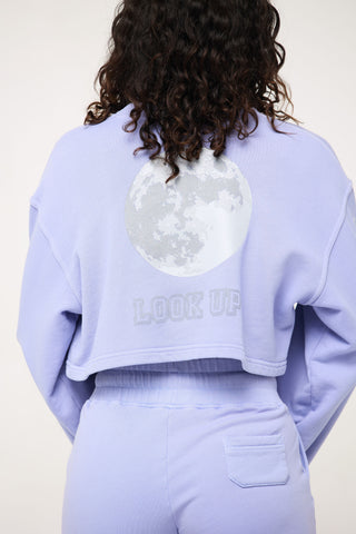 Cropped Pullover in Taurus Back Bone Society.