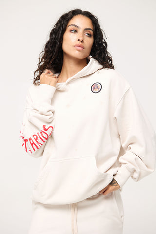Baggy Hoodie in Sagittarius Back Bone Society.
