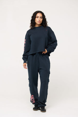 Cargo Sweatpants in Sagittarius Back Bone Society.