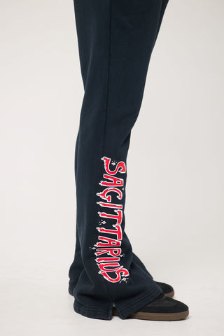 Flared Sweatpants in Sagittarius Back Bone Society.