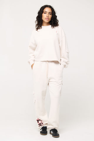 Cargo Sweatpants in Leo Back Bone Society.