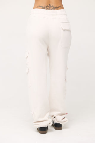 Cargo Sweatpants in Leo Back Bone Society.