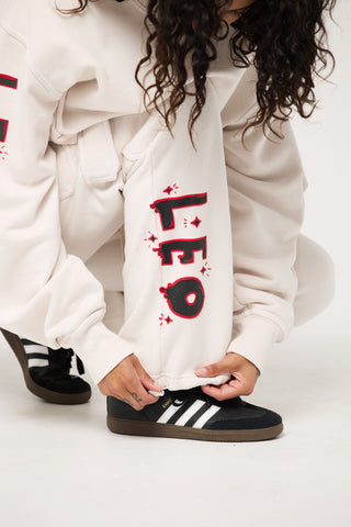 Cargo Sweatpants in Leo Back Bone Society.