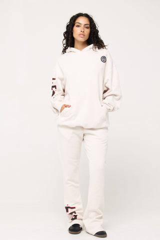 Baggy Hoodie in Leo Back Bone Society.