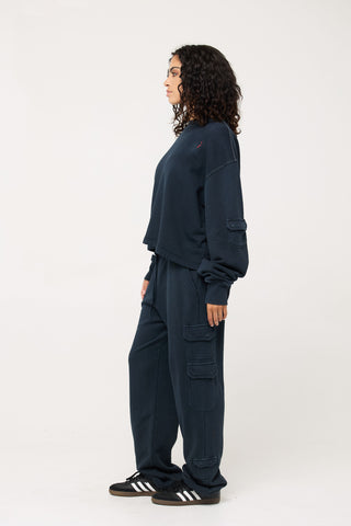 Cargo Sweatpants in Leo Back Bone Society.