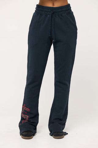 Flared Sweatpants in Leo Back Bone Society.