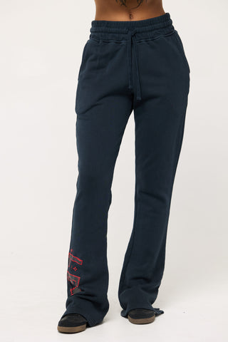 Flared Sweatpants in Leo Back Bone Society.