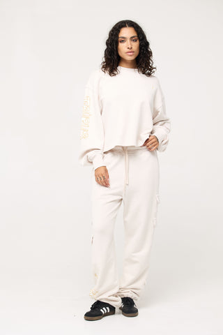 Cargo Sweatpants in Taurus Back Bone Society.