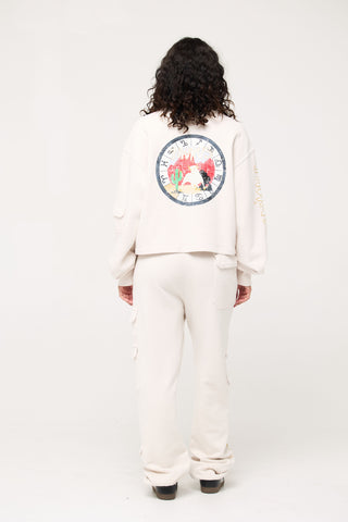 Cargo Sweatpants in Taurus Back Bone Society.