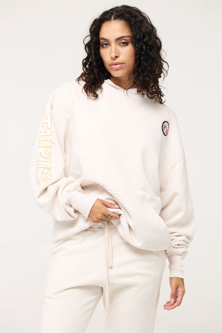 Baggy Hoodie in Taurus Back Bone Society.