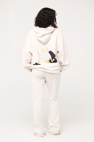 Baggy Hoodie in Taurus Back Bone Society.