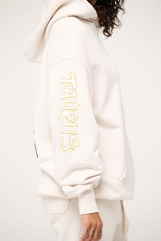 Baggy Hoodie in Taurus Back Bone Society.