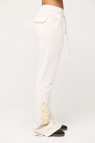 Flared Sweatpants in Taurus Back Bone Society.