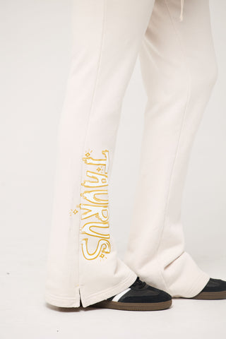Flared Sweatpants in Taurus Back Bone Society.