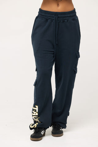 Cargo Sweatpants in Taurus Back Bone Society.