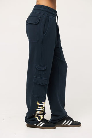Cargo Sweatpants in Taurus Back Bone Society.