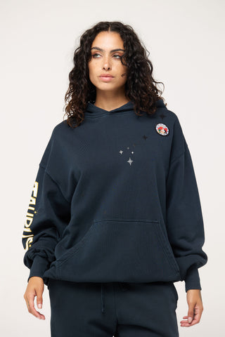 Baggy Hoodie in Taurus Back Bone Society.