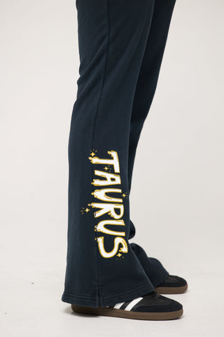 Flared Sweatpants in Taurus Back Bone Society.