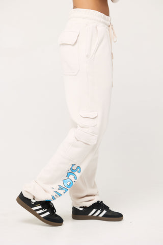 Cargo Sweatpants in Scorpio Back Bone Society.