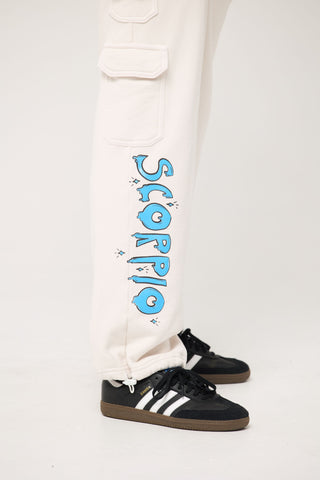 Cargo Sweatpants in Scorpio Back Bone Society.