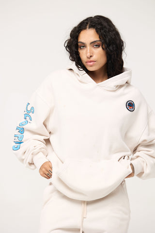 Baggy Hoodie in Scorpio Back Bone Society.