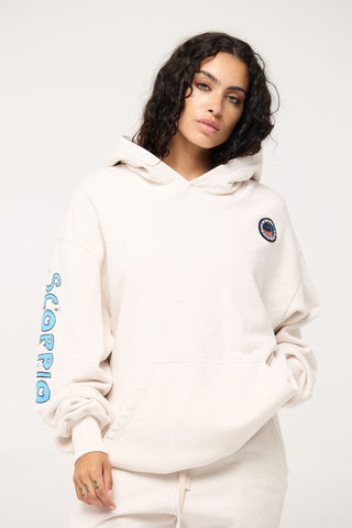 Baggy Hoodie in Scorpio Back Bone Society.