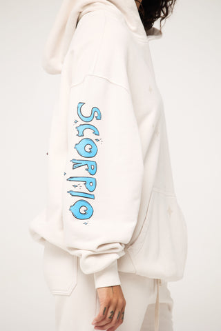 Baggy Hoodie in Scorpio Back Bone Society.